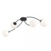 LAMPA SUFITOWA KULE SZKLANE NOWOCZESNA VIBRA 4 BL OPAL oprawa oświetleniowa
