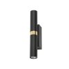 TK LIGHTING LAMPA LAGOS BLACK GOLD KINKIET 2