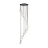 TK LIGHTING LAMPA AURORA TRANSPARENT LAMPA WISZĄCA 16