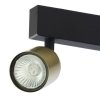 TK LIGHTING TOP BLACK/GOLD 1021 LAMPA SUFITOWA LISTWA PLAFON SPOT CZARNY REFLEKTORKI ZŁOTE