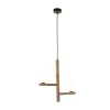 TK LIGHTING LAMPA ESTERA WOOD ORZECH LAMPA WISZACA 3
