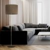 TK LIGHTING LAMPA UMBERTO BROWN GOLD LAMPA PODŁOGOWA 1