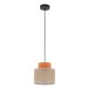 TK LIGHTING LAMPA Z ABAŻUREM DUO JUTA ORANGE LAMPA WISZACA 1