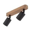 TK LIGHTING TOP WOOD BLACK LAMPA SUFITOWA 2 PŁ