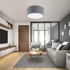 TK LIGHTING RONDO GRAY 3332 LAMPA SUFITOWA PLAFON SZARY 30CM