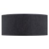 TK LIGHTING RONDO BLACK 3335 LAMPA SUFITOWA PLAFON CZARNY ABAŻUR 50CM DUŻY