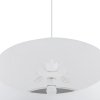 TK LIGHTING RONDO WHITE 3461 LAMPA WISZĄCA BIAŁY ABAŻUR DUŻY 50CM