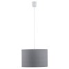 TK LIGHTING RONDO GRAY 6462 LAMPA WISZĄCA SZARY ABAŻUR SZARA