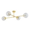 TK LIGHTING CADIX GOLD 4607 LAMPA SUFITOWA ZŁOTA SZKLANE KLOSZE KULE
