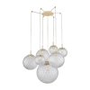 TK LIGHTING CADIX GOLD 4608 LAMPA SUFITOWA WISZĄCA ZŁOTA SZKLANE KULE