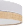 TK LIGHTING 4764 PAGLIA NEW WHITE LAMPA SUFITOWA PLAFON BIAŁY EKO NATURAL