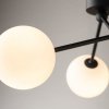 TK LIGHTING FAIRY BLACK 4854 LAMPA SUFITOWA PLAFON CZARNY KULE BIAŁE