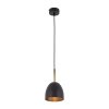 TK LIGHTING NORD BLACK 4870 LAMPA WISZĄCA CZARNA ZE ZŁOTYM METALOWA