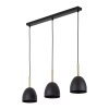 TK LIGHTING NORD BLACK 4871 LAMPA WISZĄCA CZARNA NAD STÓŁ METALOWA ZE ZŁOTYM