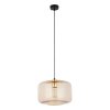 TK LIGHTING ALMA LAMPA WISZĄCA 1 PŁ BURSZTYN