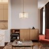 TK LIGHTING ALMA LAMPA WISZĄCA 1 PŁ BURSZTYN