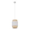 TK LIGHTING BOHO NEW WHITE 5652 LAMPA WISZĄCA BIAŁA RAFI NATURALNA EKO 