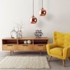TK LIGHTING VENEZIA MIEDŹ LAMPA WISZĄCA 1 PŁ