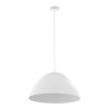 TK LIGHTING FARO NEW WHITE L 6003  LAMPA WISZĄCA METALOWA BIAŁA 50CM
