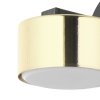 TK LIGHTING DALLAS GOLD/BLACK KINKIET 1 PŁ