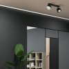TK LIGHTING ALTEA BLACK LAMPA SUFITOWA 2 PŁ + ŻARÓWKI