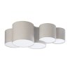 TK LIGHTING MONA NATURE LAMPA SUFITOWA 6593 PLAFON  W KOLORACH BEŻU NATURAL EKO