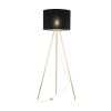TK LIGHTING LAMPA UMBERTO BLACK GOLD LAMPA PODŁOGOWA 1