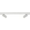 LAMPA SUFITOWA BIAŁA PLAFON SPOT LED NOWOCZESNY REFLEKTORKI LIGHT PRESTIGE PERUGIA LP-0703/4C WH