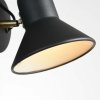 KINKIET CZARNY Z WŁĄCZNIKIEM NOWOCZESNY METALOWY DO SYPIALNI SALONU LIGHT PRESTIGE ASTAMA LP-1122/1W BK