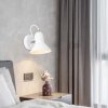 KINKIET BIAŁY Z WŁĄCZNIKIEM NOWOCZESNY METALOWY DO SYPIALNI SALONU LIGHT PRESTIGE ASTAMA LP-1122/1W WH