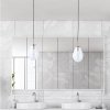 LAMPA WISZĄCA SZKANA TRANSPARENTNA DO KUCHNI JADALNI LIGHT HOME FONDI  LP-1214/1P