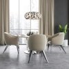LAMPA WISZĄCA CHROM SREBRNA GLAMOUR DEKORACYJNA LIGHT PRESTIGE FERRARA LP-17060/3P