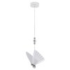 LIGHT PRESTIGE LAMPA WISZĄCA LED CHROM MOTYL WAŻKA 