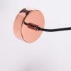 LAMPA WISZĄCA KULA MIEDZIANA 30CM SZKLANA LIGHT PRESTIGE PALLA LP-2844/1P MI