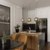 LAMPA WISZĄCA KULA ZŁOTA15CM MAŁA SZKLANA DO SALONU SYPIALNI LIGHT PRESTIGE PALLA LP-2844/1P S GD DO ŁAZIENKI KUCHNI