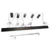 Lampa wisząca Toledo 5xGU10 czarna LP-432/5P BK