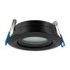 OPRAWKA HALOGENOWA WPUSZCZANA OCZKO OKRĄGŁE HERMETYCZNE RUCHOME REGULOWANE CZARNE DO ŁAZIENKI LIGHT PRESTIGE LAGOS IP65 LP-4425/1RM BK