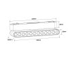 Reflektor Magnetic Slim Blaze 12W LED 4000K biały