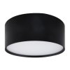 OPRAWA NATYNKOWA LAMPA SUFITOWA SPOT PLAFON TUBA CZARNA ZMIENNA BARWA ŚWIATŁA HERMETYCZNA DO ŁAZIENKI LIGHT PRESTIGE KENDAL IP65  LP-6331/1C IP54 BK