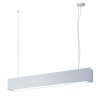 LAMPA WISZĄCA BELKA LED BIAŁA LISTWA 18W NAD STÓŁ WYSPĘ DO BIURA LIGHT PRESTIGE IBROS LP-7001/1P 20 WH-63 18/3