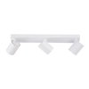 LAMPA SUFITOWA POTRÓJNA PLAFON SPOT REFLEKTORKI BIAŁE LIGHT PRESTIGE SNOW LP-731/3W WH