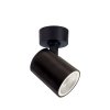 KINKIET SPOT REFLEKTOR CZARNO ZŁOTY ZE ZŁOTYM PIERŚCIENIEM LIGHT PRESTIGE ANILLO  LP-770/1W BK