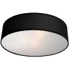 PLAFON CZARNY ABAŻUR 40CM DO SALONU POKOJU SYPIALNI NA WYMIENNE ŻARÓWKI LIGHT PRESTIGE ALTO LP-81008/3C BK
