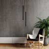 LAMPA WISZĄCA CZARNA DŁUGA TUBA NAD STÓŁ BAR WYSPĘ NOWOCZESNA MINIMALISTYCZNA DO JADALNI KUCHNI LIGHT PRESTIGE LUNGO LP-894/1P BK
