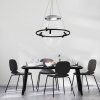 LIGHT PRESTIGE Lampa wisząca Almeria 6xLED czarna LP-907/1P BK