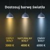 LAMPA WISZĄCA CZARNY RING KOŁO OBRĘCZ LED DO SALONU SYPIALNI LIGHT PRESTIGE ZMIENNA BARWA ŚWIATŁA LP-909/1P L BK CCT
