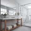 LAMPA WISZĄCA NAD LUSTRO DO LUSTRA DO ŁAZIENKI BIAŁA KOŁO RING OBRĘCZ 60CM  IP44 HERMETYCZNA LIGHT PRESTIGE MIRROR  LP-999/1P S WH