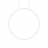 LAMPA WISZĄCA NAD LUSTRO DO LUSTRA DO ŁAZIENKI BIAŁA KOŁO RING OBRĘCZ 60CM  IP44 HERMETYCZNA LIGHT PRESTIGE MIRROR  LP-999/1P S WH
