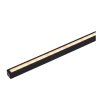 KINKIET LED MINIMALISTYCZNY CZARNY LUCIDE MIZAR 12201/60/30