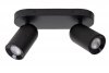 PLAFON SPOT REGULOWANY REFLEKTOR CZARNY LUCIDE PUNCH 13958/02/30